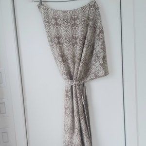 Michael Kors, 1 Shoulder Print Dress, Size S